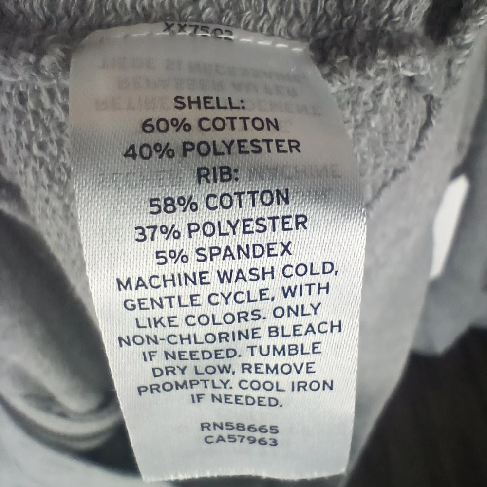 Treasure & Bond Zip-Up Hoodie In Grey Medium Heather Size Medium 8 - 10 NWT